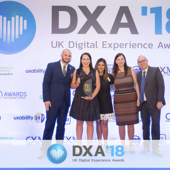 A Win for HMA at the UK Digital Experience Awards!