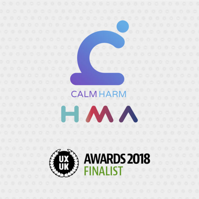 Calm Harm Shortlisted For UXUK Award!