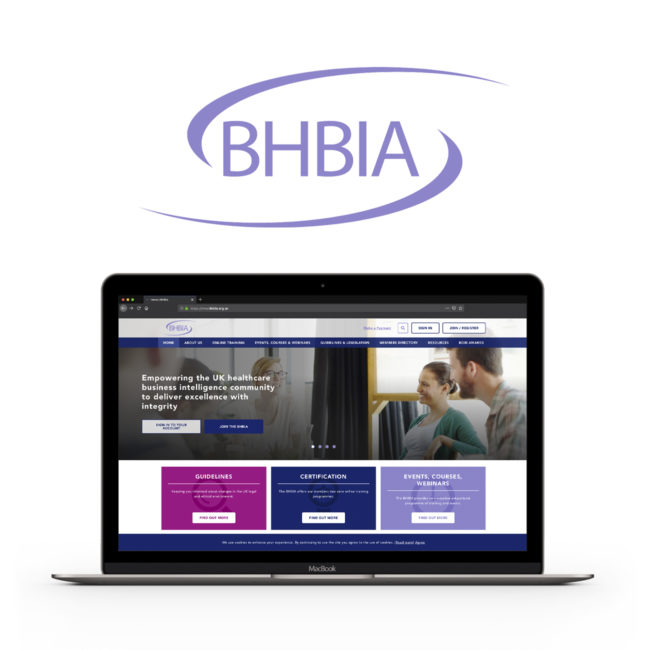 New Website and Membership Management System for BHBIA