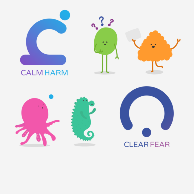 Clear Fear and Calm Harm Listed In Top 50 iOS Health and Fitness Apps